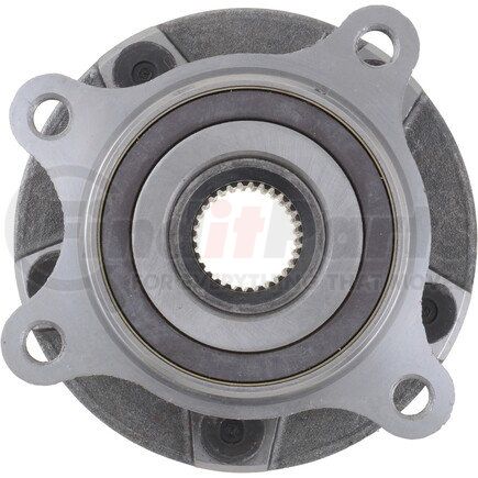 WE61812 by NTN - Wheel Bearing and Hub Assembly - Steel, Natural, with Wheel Studs