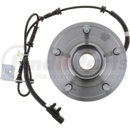 WE61803 by NTN - Wheel Bearing and Hub Assembly - Steel, Natural, with Wheel Studs