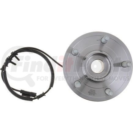 WE61804 by NTN - Wheel Bearing and Hub Assembly - Steel, Natural, with Wheel Studs