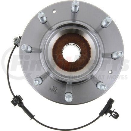 WE61805 by NTN - Wheel Bearing and Hub Assembly - Steel, Natural, with Wheel Studs