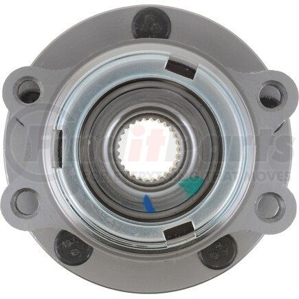 WE61813 by NTN - Wheel Bearing and Hub Assembly - Steel, Natural, with Wheel Studs