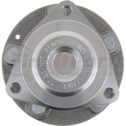 WE61830 by NTN - Wheel Bearing and Hub Assembly - Steel, Natural, without Wheel Studs