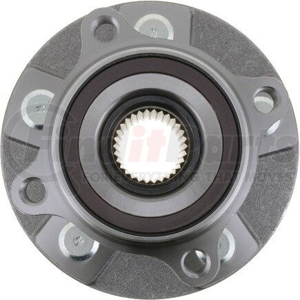 WE61842 by NTN - Wheel Bearing and Hub Assembly - Steel, Natural, with Wheel Studs