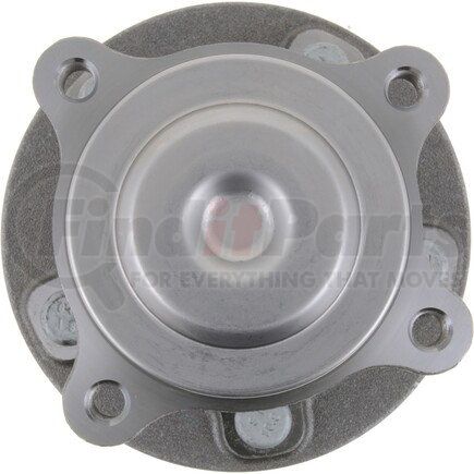 WE61852 by NTN - Wheel Bearing and Hub Assembly - Steel, Natural, with Wheel Studs