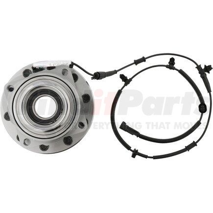 WE61853 by NTN - Wheel Bearing and Hub Assembly - Steel, Natural, with Wheel Studs