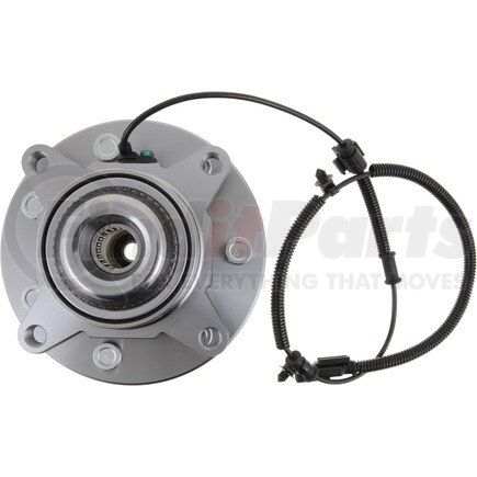 WE61850 by NTN - Wheel Bearing and Hub Assembly - Steel, Natural, with Wheel Studs