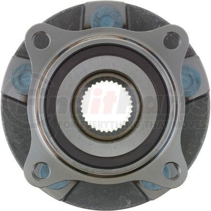 WE61864 by NTN - Wheel Bearing and Hub Assembly - Steel, Natural, with Wheel Studs