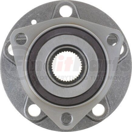 WE61860 by NTN - Wheel Bearing and Hub Assembly - Steel, Natural, without Wheel Studs