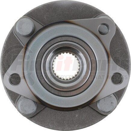 WE61861 by NTN - Wheel Bearing and Hub Assembly - Steel, Natural, with Wheel Studs