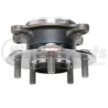 WE61873 by NTN - Wheel Bearing and Hub Assembly - Steel, Natural, with Wheel Studs