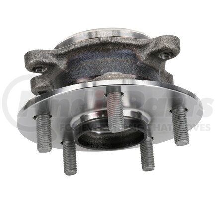 WE61876 by NTN - Wheel Bearing and Hub Assembly - Steel, Natural, with Wheel Studs