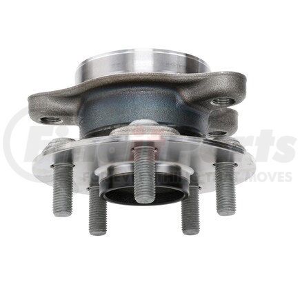 WE61869 by NTN - Wheel Bearing and Hub Assembly - Steel, Natural, with Wheel Studs