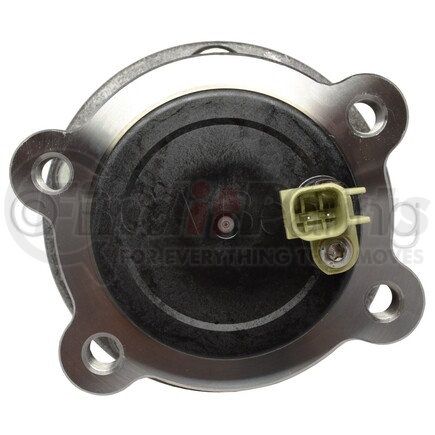 WE60593 by NTN - Wheel Bearing and Hub Assembly - Steel, Natural, with Wheel Studs