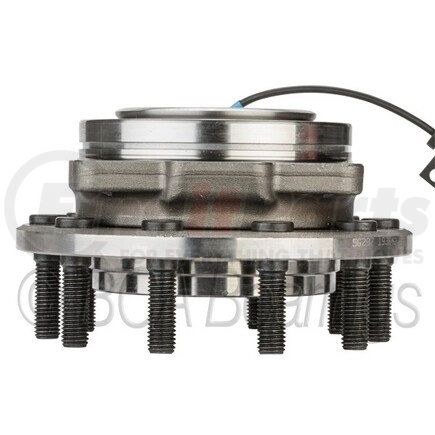 WE60627 by NTN - Wheel Bearing and Hub Assembly - Steel, Natural, with Wheel Studs