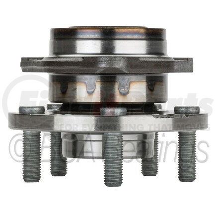 WE60701 by NTN - Wheel Bearing and Hub Assembly - Steel, Natural, with Wheel Studs