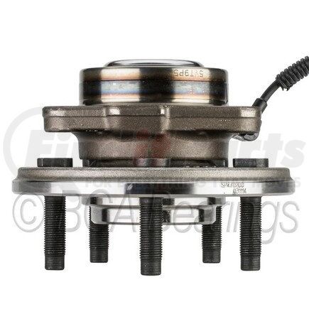 WE60726 by NTN - Wheel Bearing and Hub Assembly - Steel, Natural, with Wheel Studs