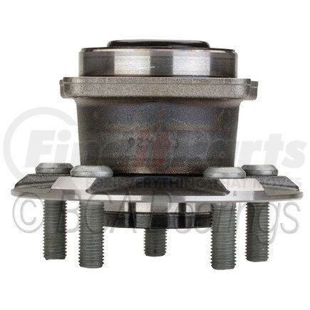 WE60734 by NTN - Wheel Bearing and Hub Assembly - Steel, Natural, with Wheel Studs