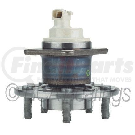 WE60744 by NTN - Wheel Bearing and Hub Assembly - Steel, Natural, with Wheel Studs