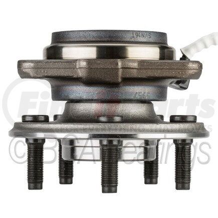 WE60766 by NTN - Wheel Bearing and Hub Assembly - Steel, Natural, with Wheel Studs