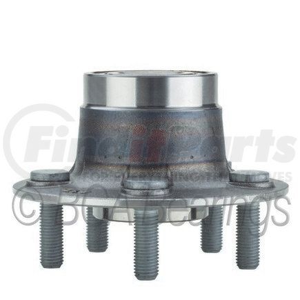 WE60787 by NTN - Wheel Bearing and Hub Assembly - Steel, Natural, with Wheel Studs