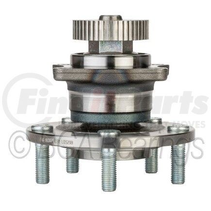 WE60807 by NTN - Wheel Bearing and Hub Assembly - Steel, Natural, with Wheel Studs