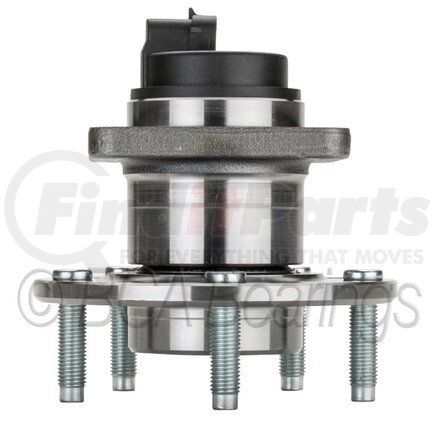 WE60844 by NTN - Wheel Bearing and Hub Assembly - Steel, Natural, with Wheel Studs