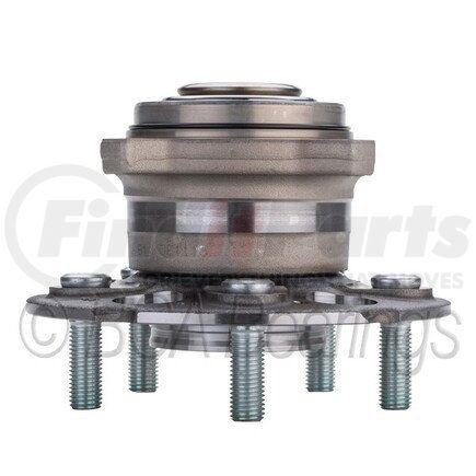 WE60846 by NTN - Wheel Bearing and Hub Assembly - Steel, Natural, with Wheel Studs