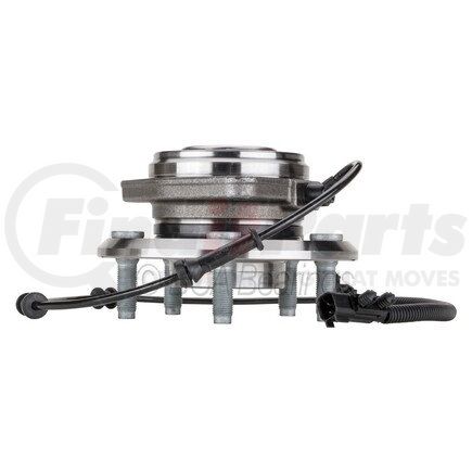 WE60834 by NTN - Wheel Bearing and Hub Assembly - Steel, Natural, with Wheel Studs