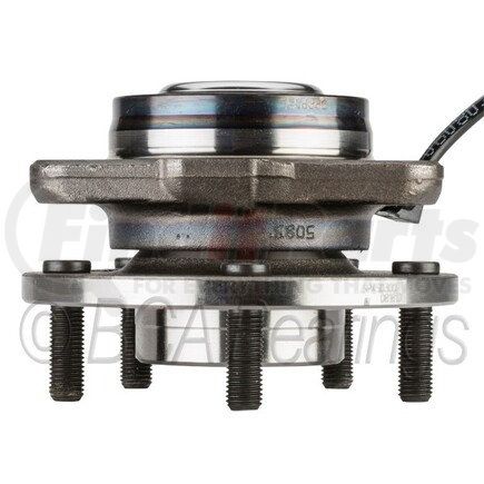 WE60878 by NTN - Wheel Bearing and Hub Assembly - Steel, Natural, with Wheel Studs