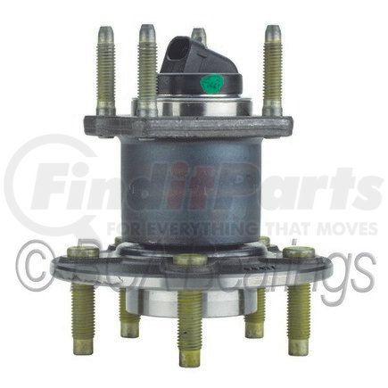 WE60866 by NTN - Wheel Bearing and Hub Assembly - Steel, Natural, with Wheel Studs