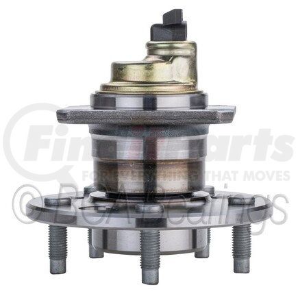 WE60930 by NTN - Wheel Bearing and Hub Assembly - Steel, Natural, with Wheel Studs
