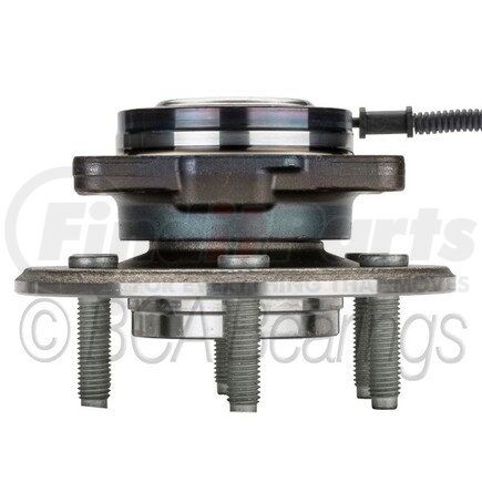 WE60931 by NTN - Wheel Bearing and Hub Assembly - Steel, Natural, with Wheel Studs