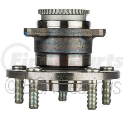 WE60955 by NTN - Wheel Bearing and Hub Assembly - Steel, Natural, with Wheel Studs
