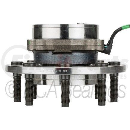 WE60989 by NTN - Wheel Bearing and Hub Assembly - Steel, Natural, with Wheel Studs