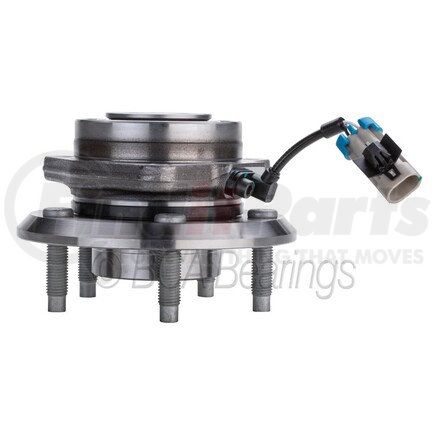 WE60994 by NTN - Wheel Bearing and Hub Assembly - Steel, Natural, with Wheel Studs