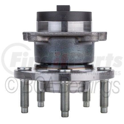 WE61013 by NTN - Wheel Bearing and Hub Assembly - Steel, Natural, with Wheel Studs