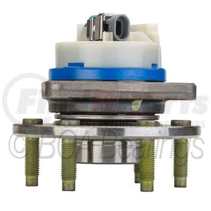 WE61022 by NTN - Wheel Bearing and Hub Assembly - Steel, Natural, with Wheel Studs