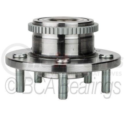 WE61026 by NTN - Wheel Bearing and Hub Assembly - Steel, Natural, with Wheel Studs