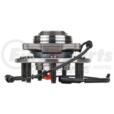 WE61069 by NTN - Wheel Bearing and Hub Assembly - Steel, Natural, with Wheel Studs