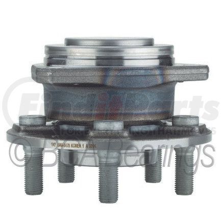 WE61070 by NTN - Wheel Bearing and Hub Assembly - Steel, Natural, with Wheel Studs