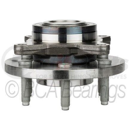 WE61089 by NTN - Wheel Bearing and Hub Assembly - Steel, Natural, with Wheel Studs