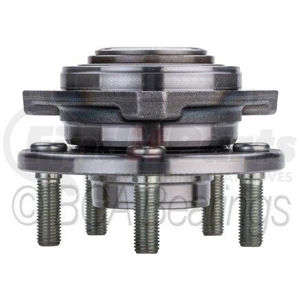 WE61071 by NTN - Wheel Bearing and Hub Assembly - Steel, Natural, with Wheel Studs