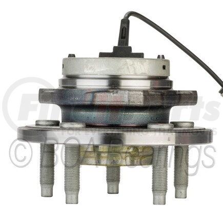 WE61090 by NTN - Wheel Bearing and Hub Assembly - Steel, Natural, with Wheel Studs