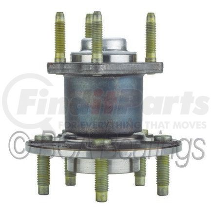 WE61120 by NTN - Wheel Bearing and Hub Assembly - Steel, Natural, with Wheel Studs