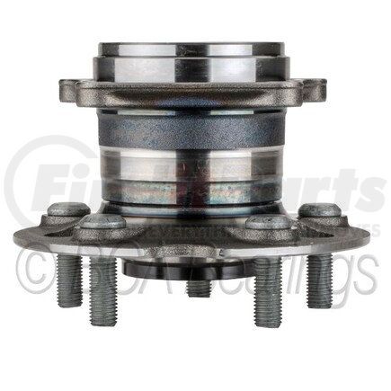 WE61166 by NTN - Wheel Bearing and Hub Assembly - Steel, Natural, with Wheel Studs