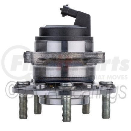 WE61202 by NTN - Wheel Bearing and Hub Assembly - Steel, Natural, with Wheel Studs