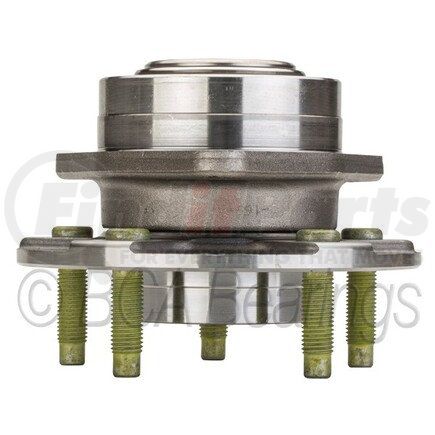 WE61216 by NTN - Wheel Bearing and Hub Assembly - Steel, Natural, with Wheel Studs