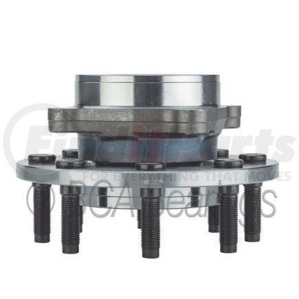 WE61243 by NTN - Wheel Bearing and Hub Assembly - Steel, Natural, with Wheel Studs