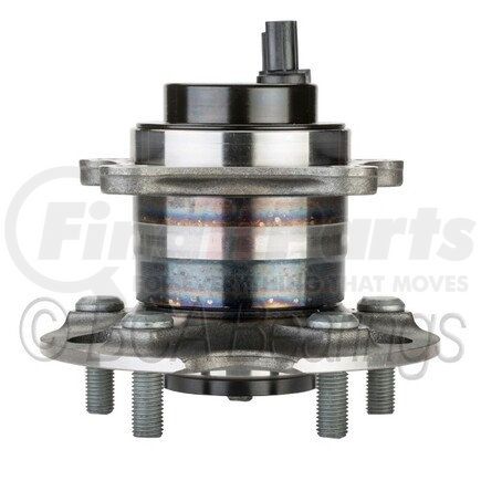 WE61277 by NTN - Wheel Bearing and Hub Assembly - Steel, Natural, with Wheel Studs