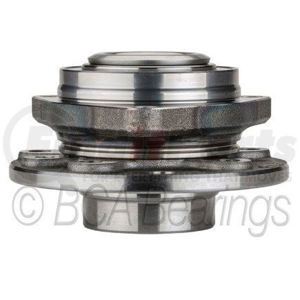 WE61282 by NTN - Wheel Bearing and Hub Assembly - Steel, Natural, without Wheel Studs